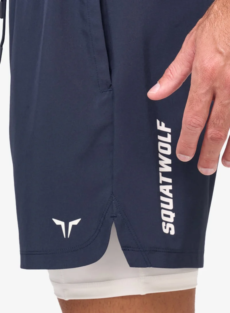SQUATWOLF  5" 2In1 Foundation Shorts for Men | Best Price UAE